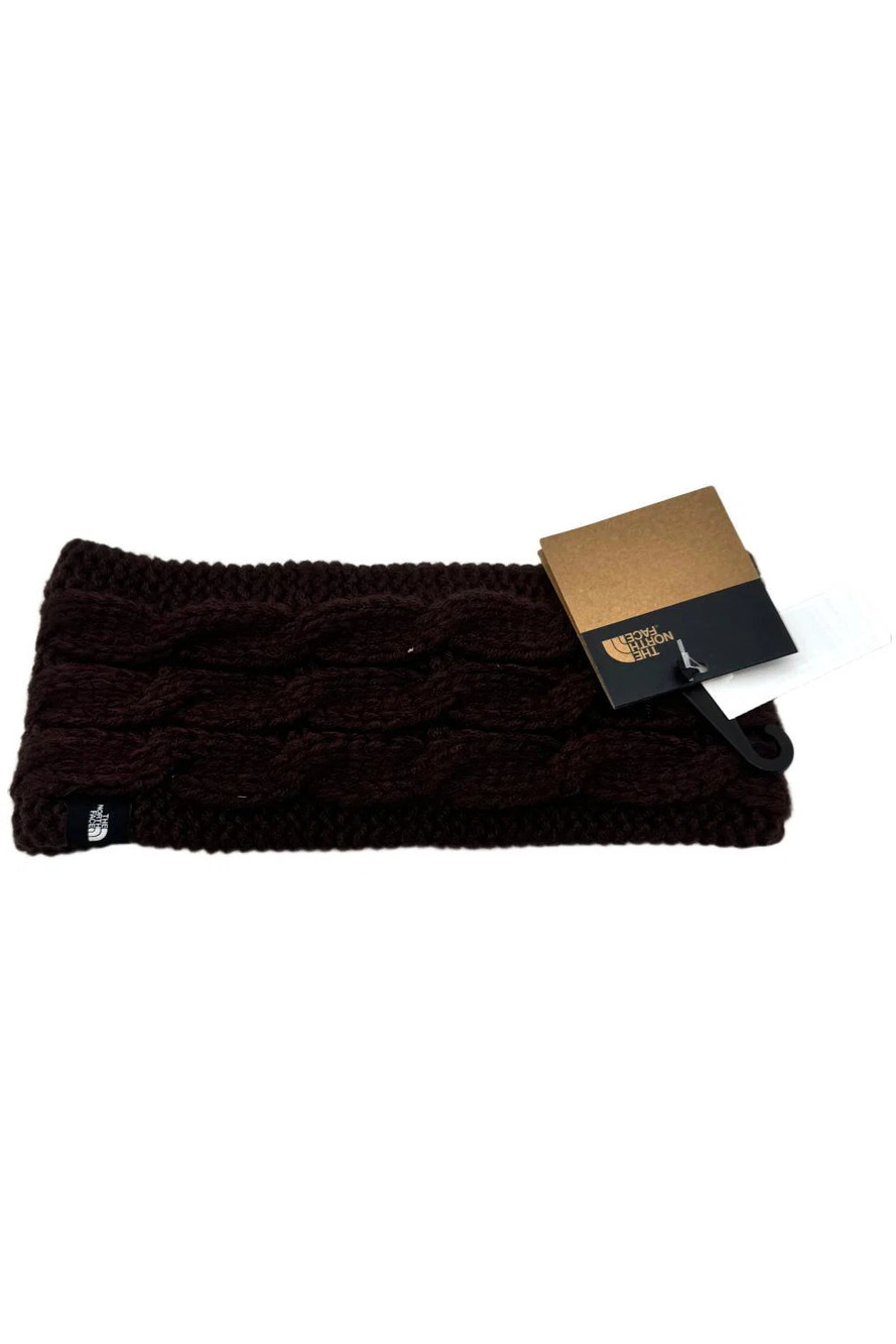 The North Face Women's Fuzzy Cable Ear Band Root Brown